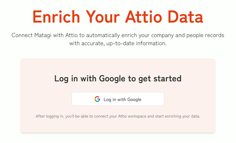 Creating a Matagi account